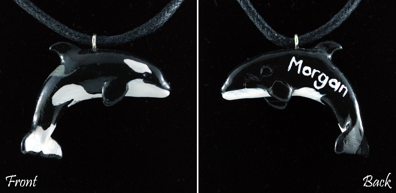 Amazon.com: HELORET Orca Pendant Killer Whale Orca Necklace Ocean Animal  Orca Jewelry Orca Gifts for Women Mom Daughter Birthday : Clothing, Shoes &  Jewelry